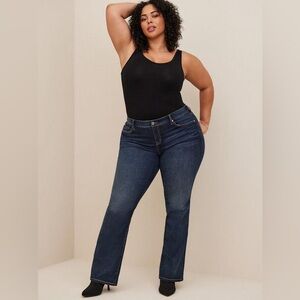 NWT - SIZE 18 R- Perfect Slim Boot Vintage Stretch Mid-Rise Jean - Torrid
